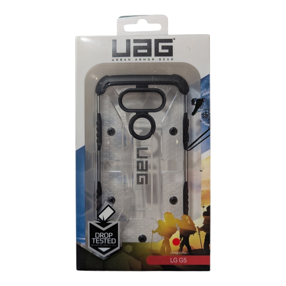 F7.‎ UAG Plasma Series Impact Resistant Case for LG G5 - Ice